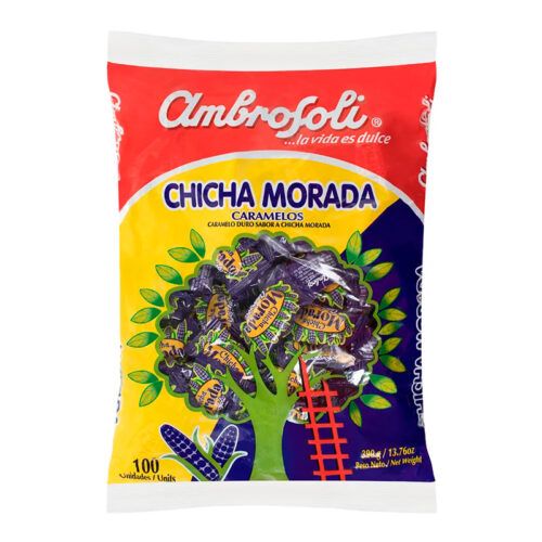 Ambrosoli Chicha Morada Candies 100 Units