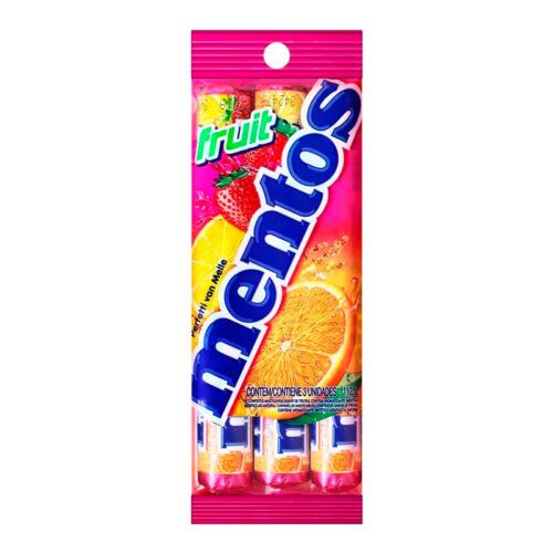 Mentos Fruit Candies Pack (3 Units)