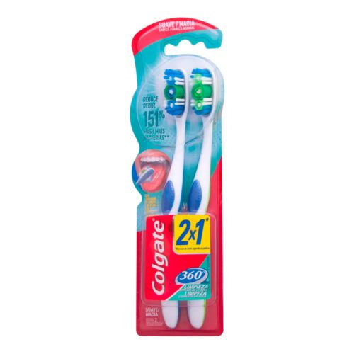 Colgate 360 Toothbrush Twin Pack 2 units