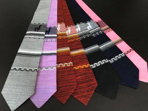 Alternative view of Typical llama ties