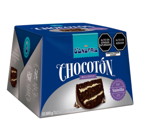 Chocotón Stuffed Vanilla Box 500 g