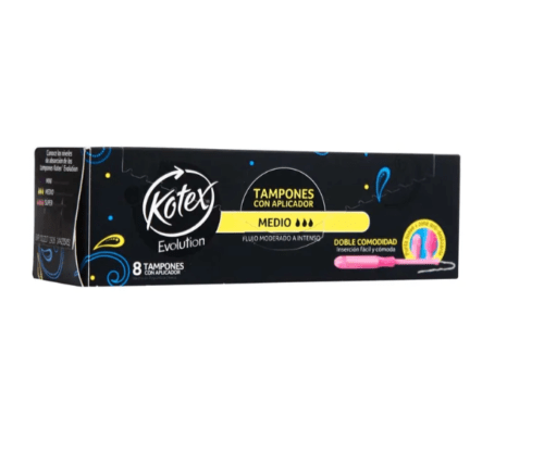 Tampons with Kotex Evolution