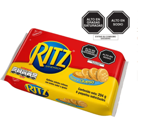 Ritz with cheese