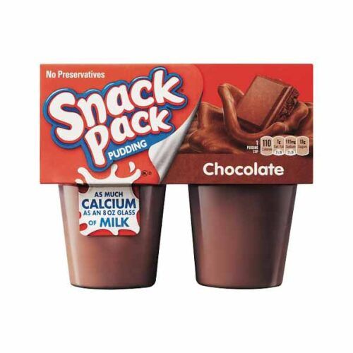 Hunt’s Snack Pack Chocolate Pudding Pack 4 Uni