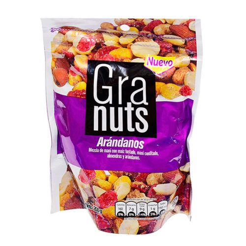 Granuts Cranberries – Cont. 200g