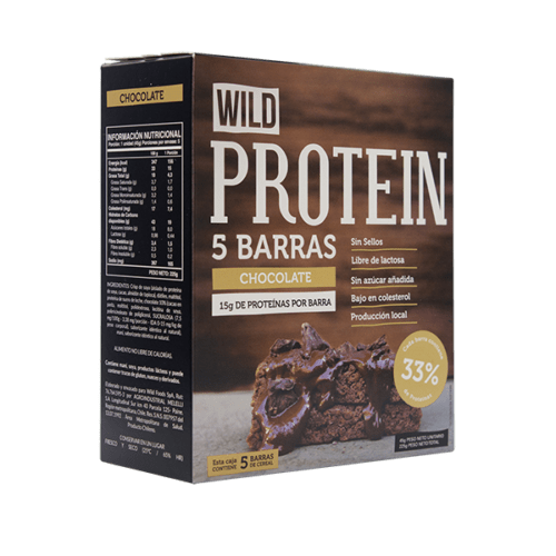 WILD PROTEIN CHOCOLATE 5 UNITS