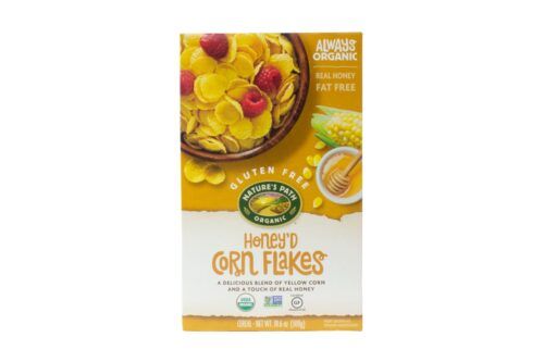 ORGANIC CEREAL FLAKES SWEETENED WITH HONEY, / NATURE PATH
