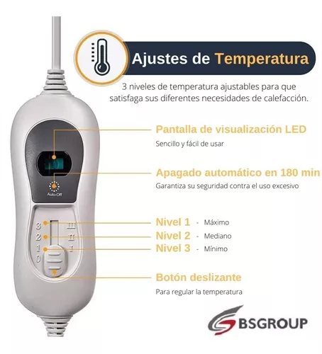 Alternative view of Electric heating blanket  160 X 120 CM