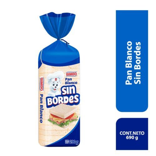 Bimbo White Bread without Edges