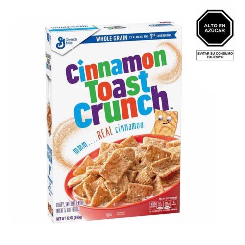 Cinnamon Toast Crunch Cereal General 340 Gr