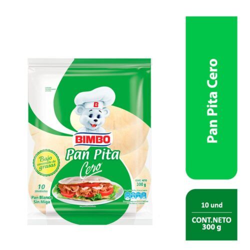 Bimbo Zero Pita Bread 10 units
