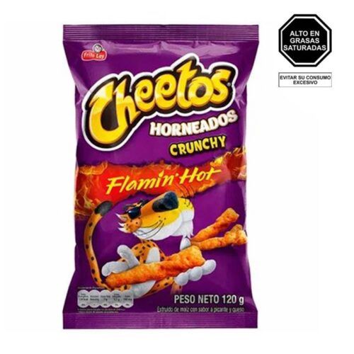 CHEETOS Piqueos Flamin Hot Bag 120g