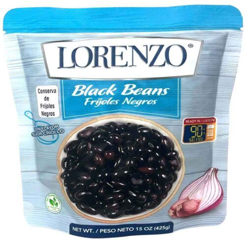 LORENZO Black Beans Doypack 425g