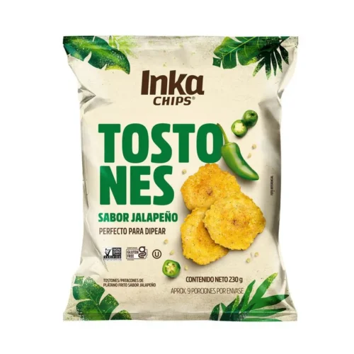 Tostones Inka Chips Jalapeño Flavor 230g