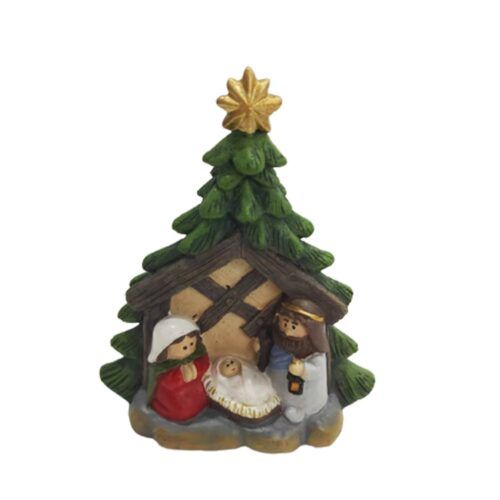 Nativity 3 Characters in Tree