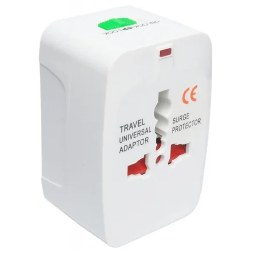 Universal Travel Adapter White