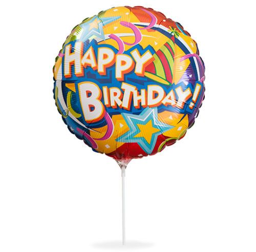 18" Happy Birthday Balloon