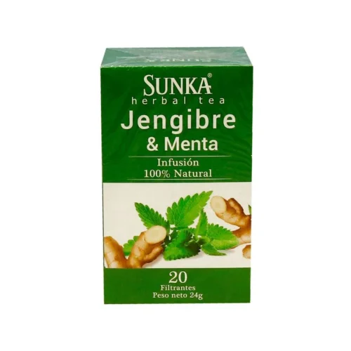 Sunka Ginger and Mint Infusion of 20 pcs.