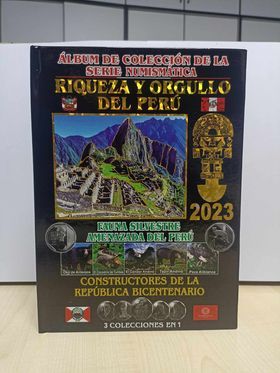 Album to collect Peruvian coins 2026