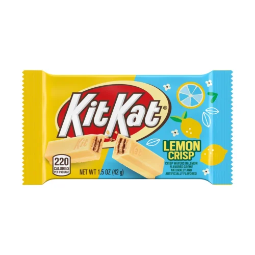 Kit Kat® Lemon Flavored Creme Wafer Easter Candy, Bar 1.5 oz