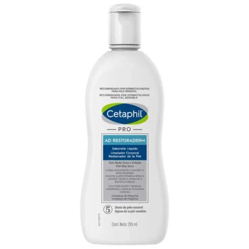 CETHAPHIL Pro Dry Skin Liquid Body Wash Bottle 295ml