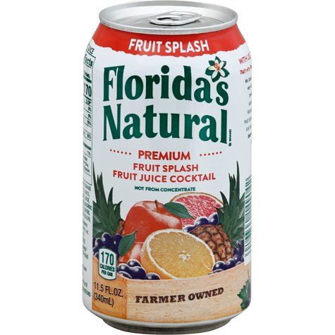 Florida Natural Fruit Splash 11.5oz