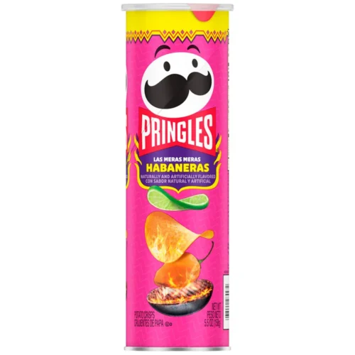 Pringles Habaneras Potatoes Can 158g