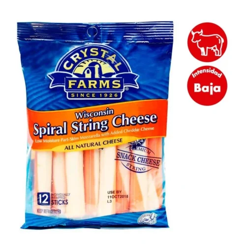 Mozzarella and Cheddar Cheese Sticks 283 gr Bag
