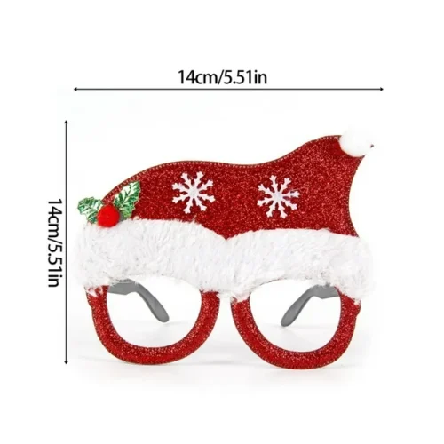 Santa Claus Christmas Glasses