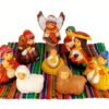 Cuzco Peruvian Artisan Nativity Set