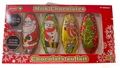 Christmas milk chocolate 38g