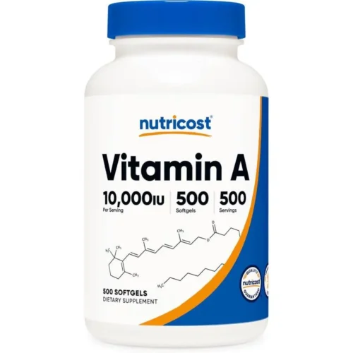 Vitamina A 10,000IU 500 softgels