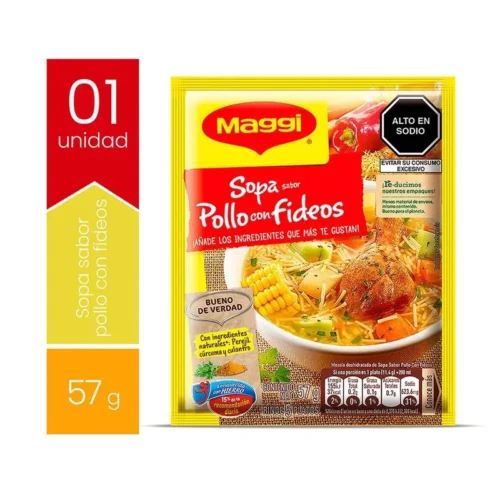 Maggi Instant Soup Chicken Flavor with Noodles 57g