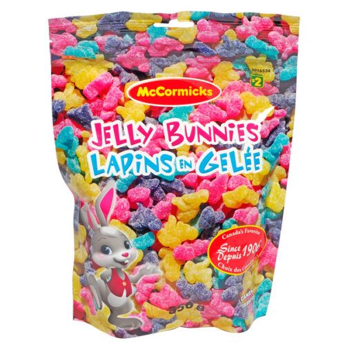 Easter Jelly Bunnies In Resealable Bag 260gr