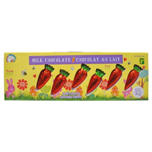 Easter Milk Chocolate Carrots 36 g