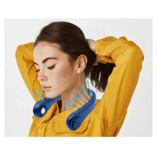 Alternative view of 3-Speed Rechargeable Portable Neck Ventilator