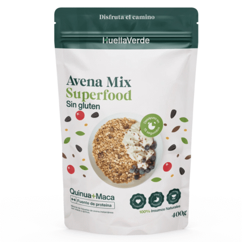 OATMEAL MIX SUPER FOOD GREEN FOOTPRINT X400GR