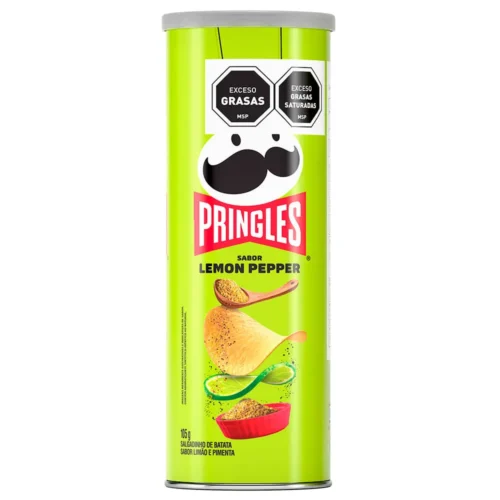 Papas Fritas Pringles Sabor Lemon Pepper 105g