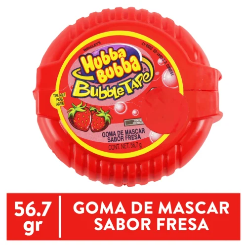 Hubba bubba bubble tape strawberry