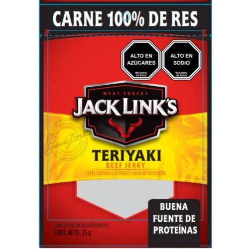Beef jerky jack links teriyaki 25g