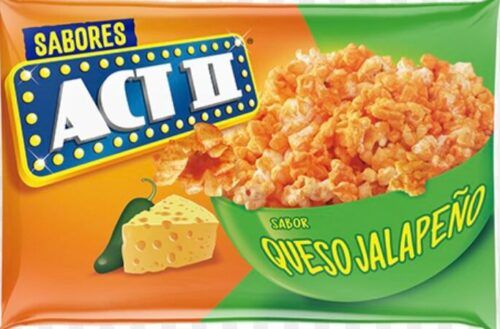 Microwaveable Jalapeño Cheese ACT II 89 g popcorn