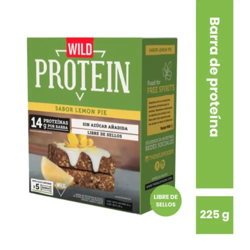 Wild Protein Lemon Pie Protein Bar 5 units 45 g, 225 g