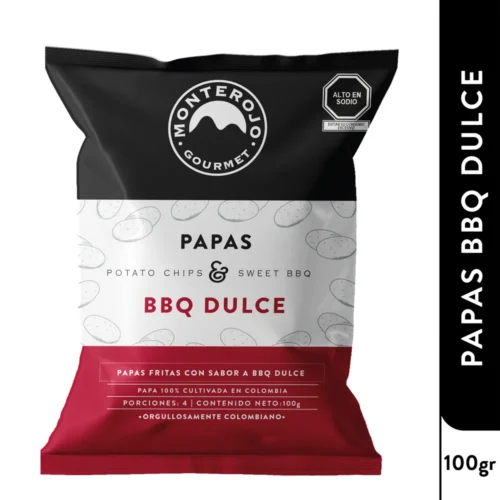 Papas Fritas Monterojo Gourmet BBQ Dulce 100g