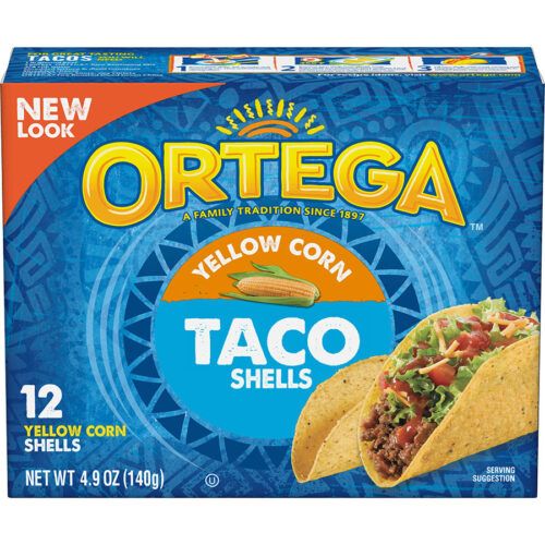 Yellow Corn Hard Taco Shells