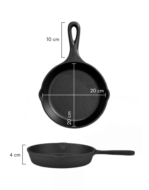Alternative view of Cast Iron Skillet 20 cm