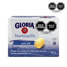 Gloria Salted Butter 180g Package