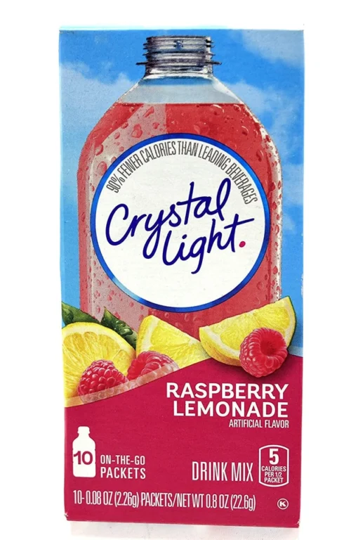 Crystal Light raspberry limonade