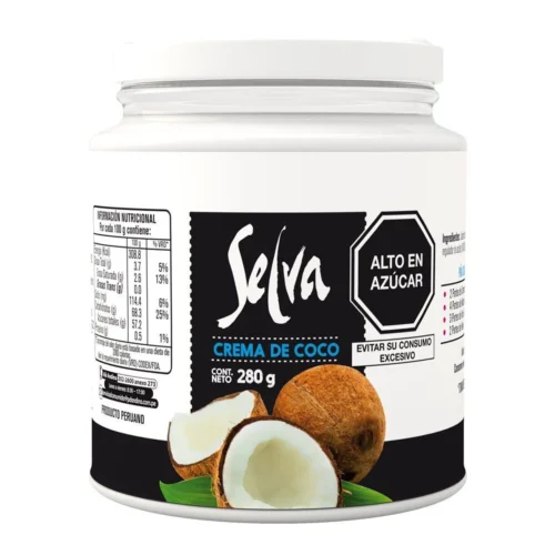Selva Coconut Cream Container 280 g