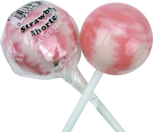 Original Gourmet Strawberry Cake Lollipops