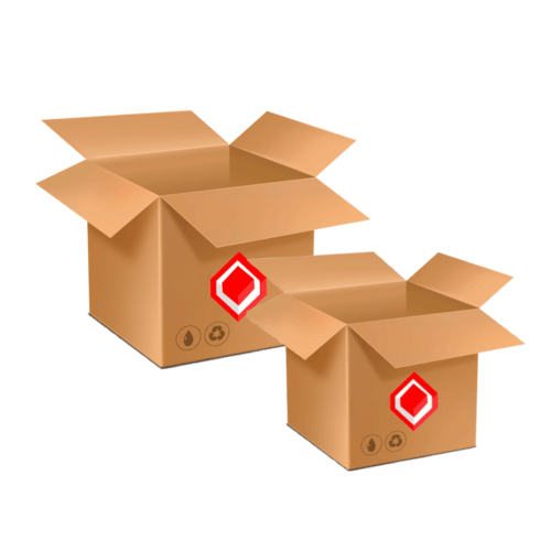 Two Christmas packages